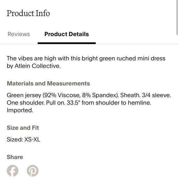 Atlein Collective Lime Bright Green One Shoulder Long Sleeve Dress - Picture 3 of 6